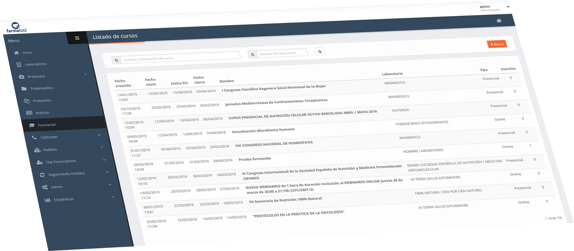 Formación Farmatool