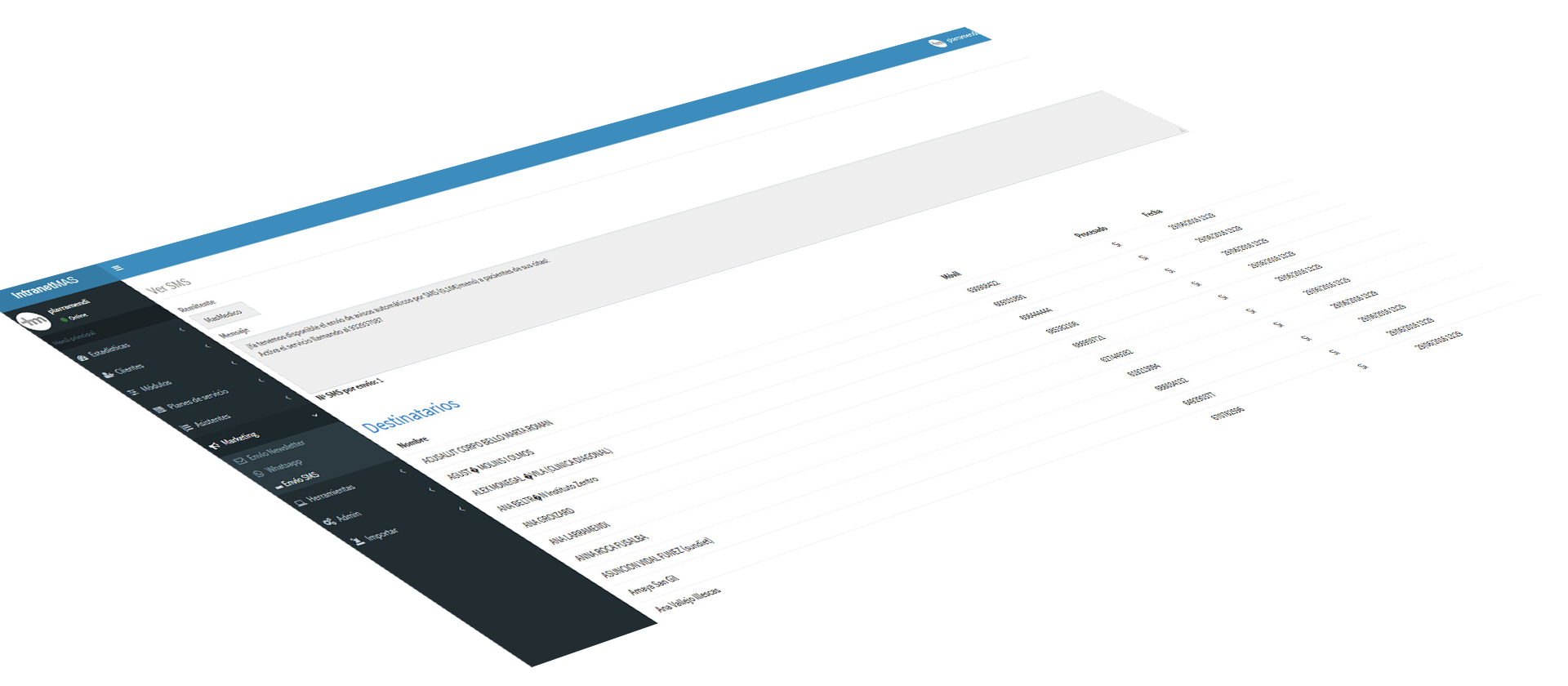 SMS Masivo Farmatool